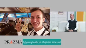 PRIZMA - Rrugëtimi i pilotit të parë shqiptar nga Saraji, Jeton Jusufi