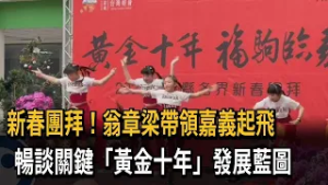 嘉義縣府新春團拜！ 翁章梁暢談「農工科技大縣」發展藍圖－民視新聞