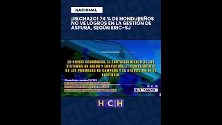 "Papi a la orden" fails: 74% of Hondurans disapprove of his administration