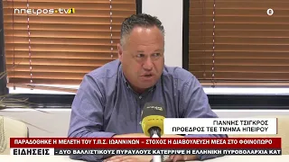 ΠΑΡΑΔΟΘΗΚΕ Η ΜΕΛΕΤΗ ΤΟΥ Τ Π Σ  ΙΩΑΝΝΙΝΩΝ – ΣΤΟΧΟΣ Η ΔΙΑΒΟΥΛΕΥΣΗ ΜΕΣΑ ΣΤΟ ΦΘΙΝΟΠΩΡΟ
