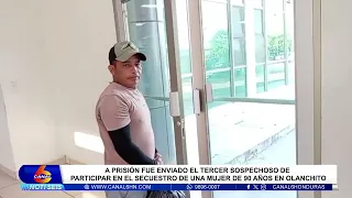 A prisión enviado sospechoso de participar en secuestro de mujer de 90 años en Olanchito