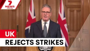 Starmer refuses to join US strikes on Iran | 7NEWS