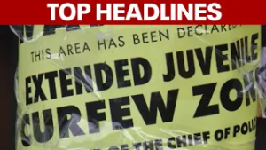 DC youth curfew in effect; Man charged with Metro assault released; New police drones | TOP STORIES