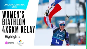 SIMON ANCHORS FRANCE TO GOLD ? | Biathlon Women's 4 x 6km Relay Highlights | Winter Olympics 2026