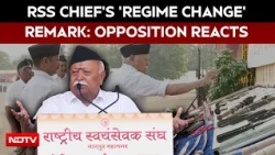 RSS Chief Mohan Bhagwat Warns Of 'Regime Change' Bid, Opposition Hits Back