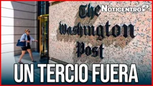 The Washington Post anuncia despidos masivos y el golpe sacude al periodismo | Canal 1 | Noticentro
