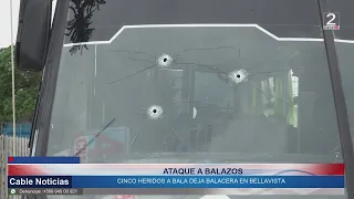 28 SEP 2026 Ataque a bus en San Antonio deja varios heridos y una víctima en riesgo vital