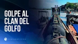 13,000 gallons of gasoline seized from the Clan del Golfo in Chocó