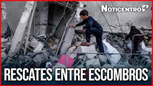Horror en Gaza: rescates continúan entre ruinas tras ataques recientes | Canal 1 | Noticentro