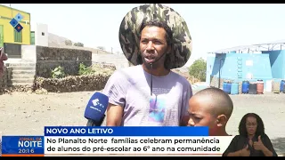 Families in Planalto Norte celebrate students from preschool to 6th grade staying in the community
