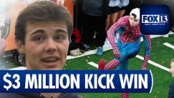 BYU Freshman Wins $3 Million After Missing His First Kick