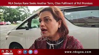 MLA Deviya Rane Seeks Another Term, Cites Fulfilment of Poll Promises