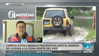 Copeco activates preventive measures due to incoming rains in the country's northern region