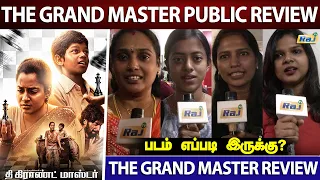 The Grand Master Movie Public Review | Abarnathi | Lingesh | The Grand Master Movie Review | Raj Tv
