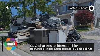 St. Catharines residents call for provincial help after disastrous flooding