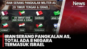 [FULL] Iran Serang Pangkalan AS, Total Ada 8 Negara Termasuk Israel | iNews Room 28/2