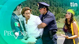Julián is arrested for attempted kidnapping | Mi Pecado Episode 33 (Part 2) | tlnovelas