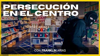 🚔 Police chase in the heart of Córdoba: criminal entered a store and was cornered