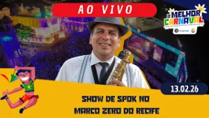 CARNAVAL RECIFE Maestro Spok convida Chico César, Bongar e Fabiana Costa #OMelhorCarnaval 13/02/26