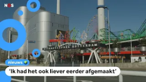 Te koop: Pretpark in Rotterdam met achtbaan, reuzenrad en ijsbaan