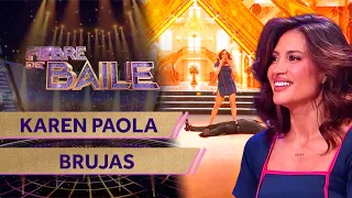 KAREN PAOLA - "BRUJAS" 💃 NOCHE DE TELESERIES ✨ Fiebre de Baile 2