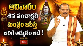 ఆదివారం శివ పంచాక్షరీ మంత్రం జపిస్తే జరిగే అద్భుతం ఇదే! | Significance Of Panchakshari Mantram