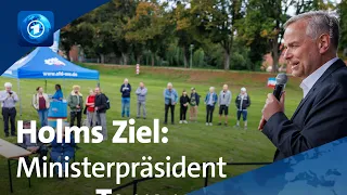 AfD in Mecklenburg-Vorpommern: Was Spitzenkandidaten Holm und Schult wollen
