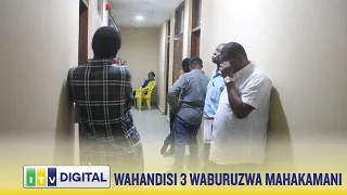 WAHANDISI WATATU WABURUZWA MAHAKAMANI KESI YA UHUJUMU UCHUMI, KESI KUSIKILIZWA SEPT.14