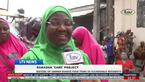 Ramadan ‘Care’ Project: Sisters’ of Jannah donate food items to vulnerable residents