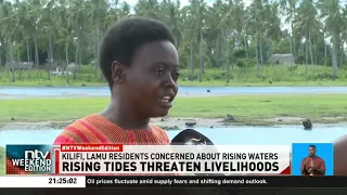 Rising seawater destroys homes, displaces coastal communities in Kilifi and Lamu