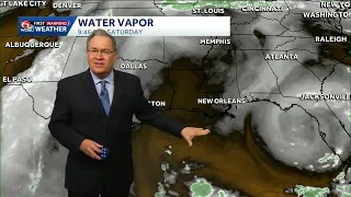 Increasing humidity and searching for colder air next week