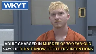 Adult charged in murder of 70-year-old says he didn’t know of others’ intentions