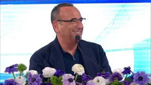 CONTI A SANREMO: "I politici pensassero ai problemi del Paese? Baudo diceva delle cose ganze"