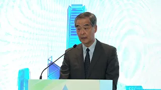 Leung Chun-ying calls Hong Kong the preferred "super-connector" for Fujian's external engagement