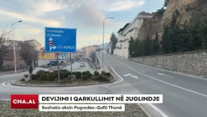 DEVIJIMI I QARKULLIMIT NË JUGLINDJE/ Boshatis aksin Pogradec-Qafë Thanë