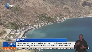 Câmara Municipal aguarda medidas imediatas para corrigir as condições precárias das vias da ilha