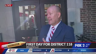 Belleville District 118 Superintendent talks return to classes