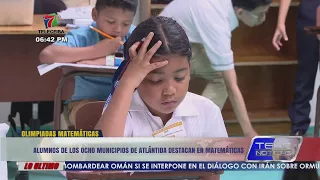 Students from the eight municipalities of Atlántida excel in the Math Olympics in La Ceiba