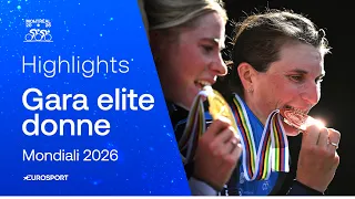 Longo Borghini a moving BRONZE, gold to Vollering | HIGHLIGHTS | 2026 Montreal World Championships