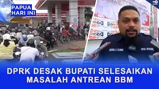 DPRK DESAK BUPATI SELESAIKAN MASALAH ANTREAN BBM