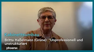 Kabinettsumbau: Interview mit Britta Haßelmann (B'90/Grüne) | 24.07.26