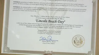 June 29 proclaimed as Lincoln Beach Day
