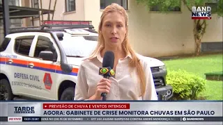 Tarcísio cancels schedule and visits cabinet monitoring rains