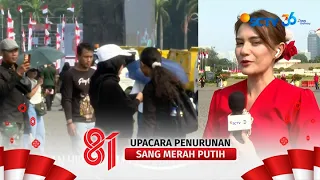 Acara Non Stop! Situasi Kawasan Monas Sudah Ramai | 81th Upacara Penurunan Sang Merah Putih