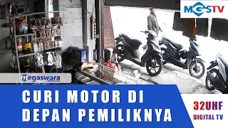 MOTOR MILIK JURNALIS HILANG DICURI SAAT TERPARKIR DI DEPAN KONTER