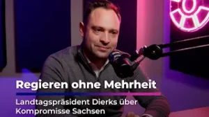 Regieren ohne Mehrheit: Dierks über Demokratie I Sachsen Fernsehen