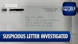 FBI Investigates Suspicious Letter Addressed to Utah Lt. Governor's Office.
