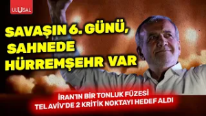Savaşın 6. günü, sahnede Hürremşehr var: İran’ın bir tonluk füzesi, Tel Aviv’de 2 noktayı hedef aldı