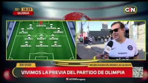 Vivimos la previa del partido de Olimpia en el Defensores del Chaco