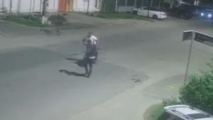 Caught on Cam: Two Riders Lose Control at 3 AM